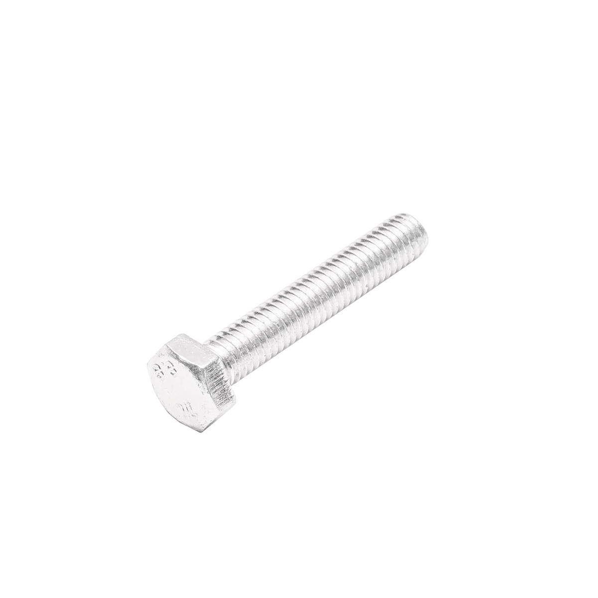 Set 100 buc surub cap hexagon DIN 933-8.8 M6X35 - imagine 4