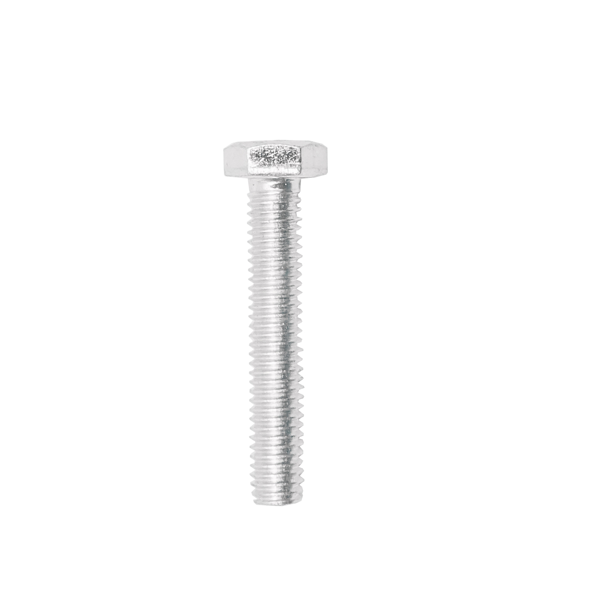 Set 100 buc surub cap hexagon DIN 933-8.8 M6X35 - imagine 2
