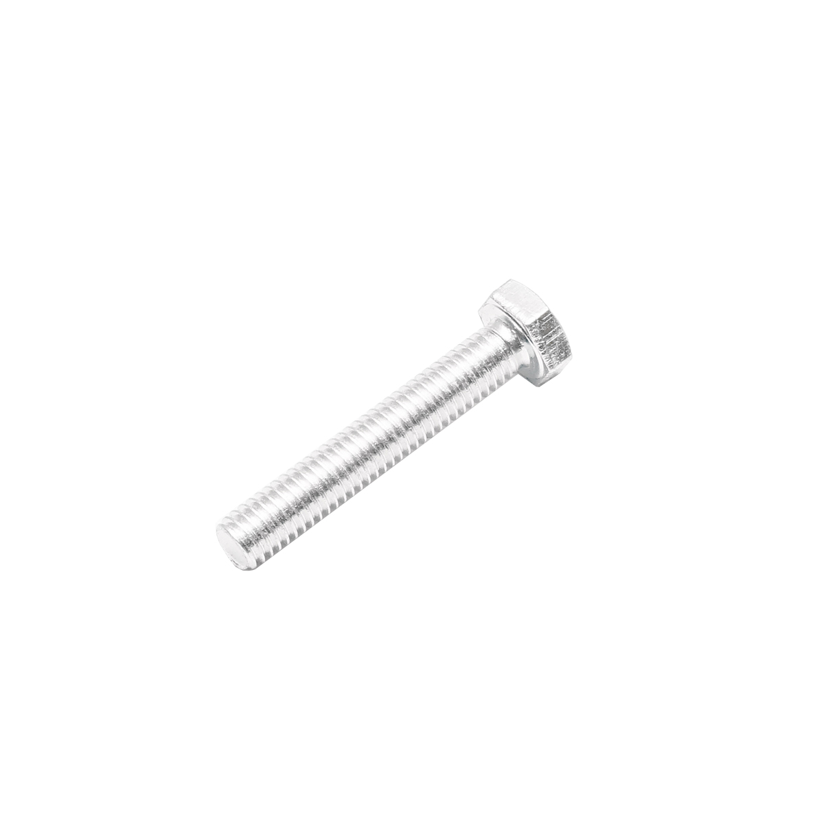 Set 100 buc surub cap hexagon DIN 933-8.8 M6X35 - imagine 3