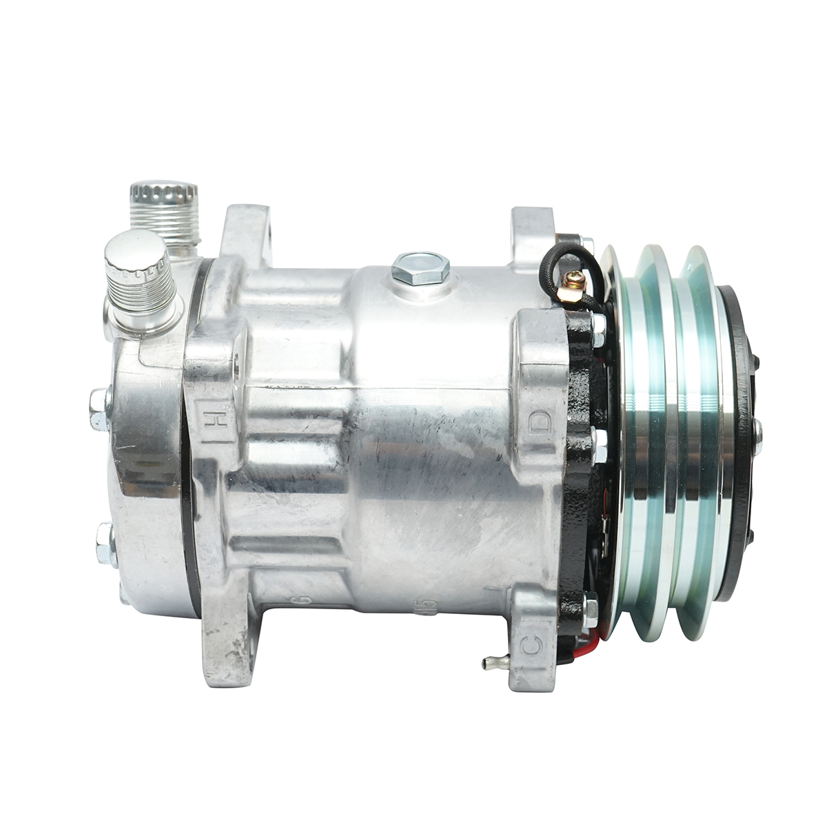 Compresor clima A/C pentru Fiat, Ford, New Holland, Case IH, cod OEM 5165549, 84316006 - imagine 4
