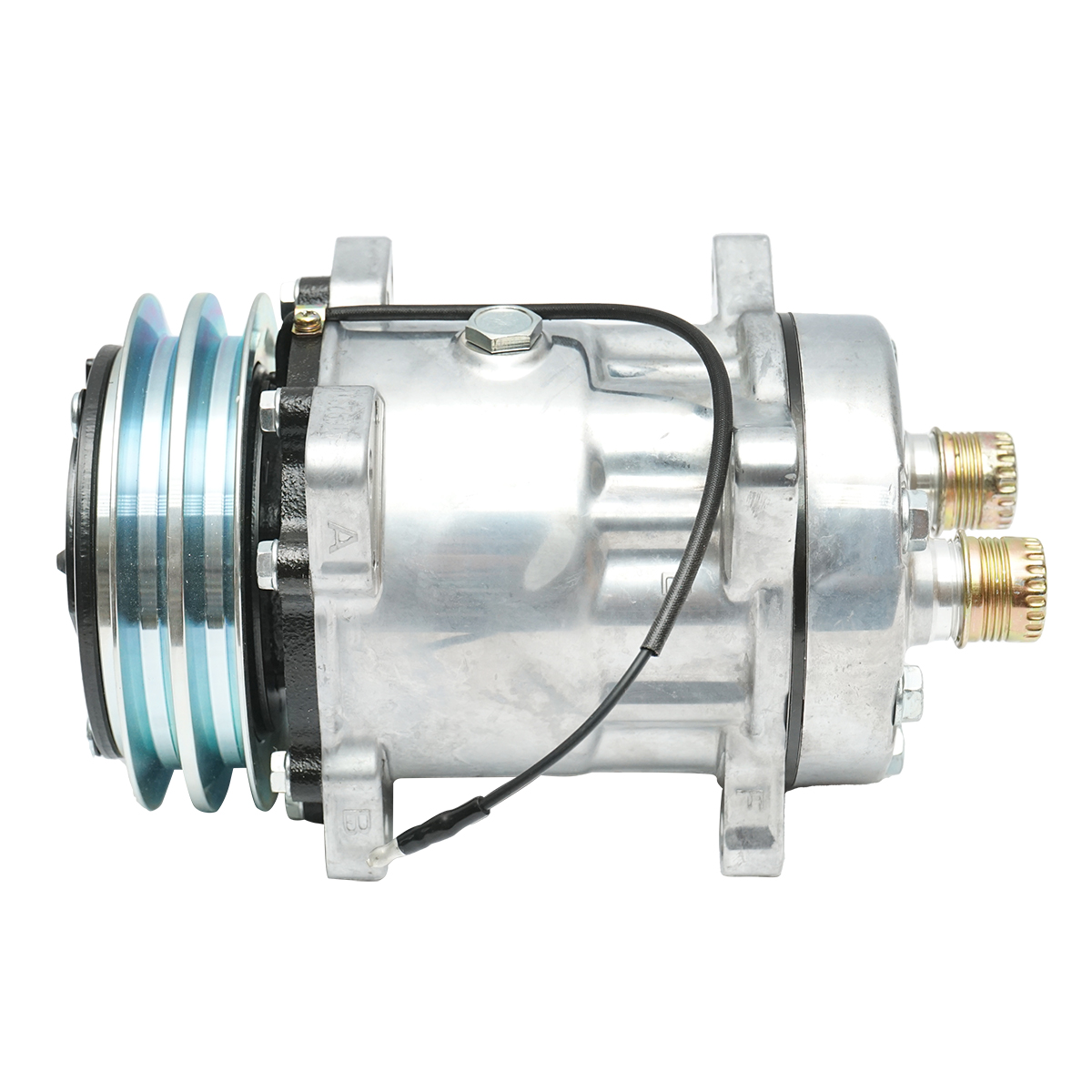 Compresor clima A/C  Ford, New Holland, Case IH cod OEM 80450805, 5176185, 5811103, 9704118, 89508380 - imagine 2