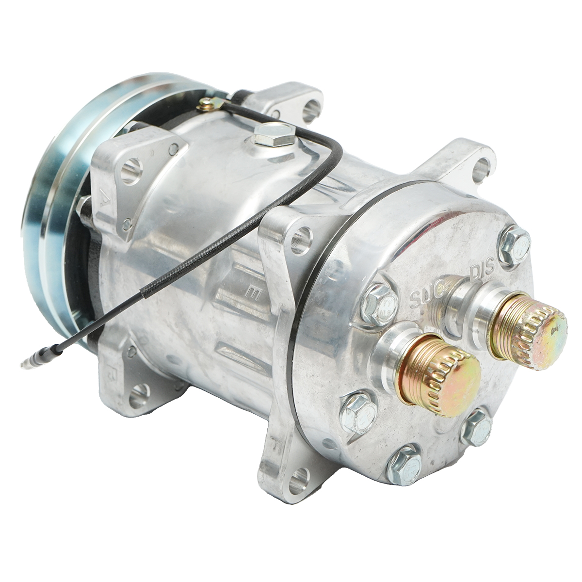 Compresor clima A/C  Ford, New Holland, Case IH cod OEM 80450805, 5176185, 5811103, 9704118, 89508380 - imagine 3