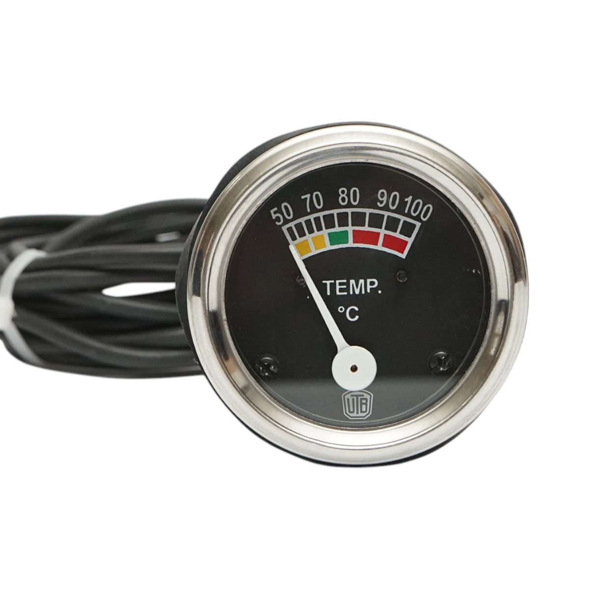 Indicator temperatura apa mecanic cu sonda Massey Ferguson, Landini 9500 cod OEM 1822732M91, 1822732M92, 1822732M93 - imagine 2