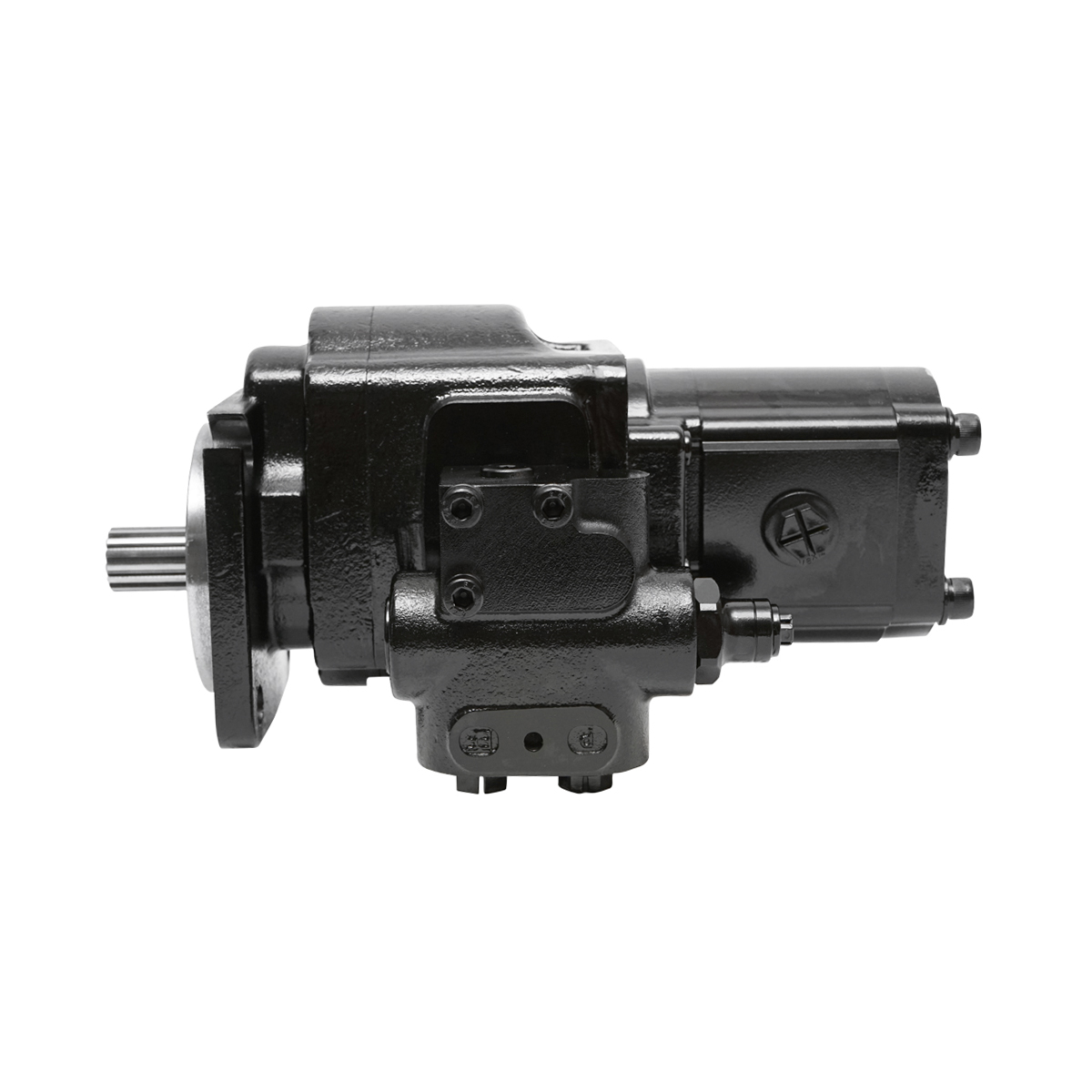 Pompa hidraulica dubla 80L/min pentru JCB cod OEM 20/925592, 20/925357, 20/925308 - imagine 3