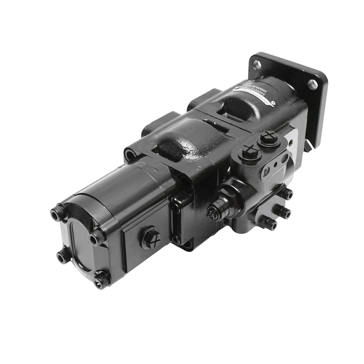 Pompa hidraulica tripla 36/19/16 CC/RV pentru JCB cod OEM 20/925591, 20/918300, 20/925355 - imagine 3