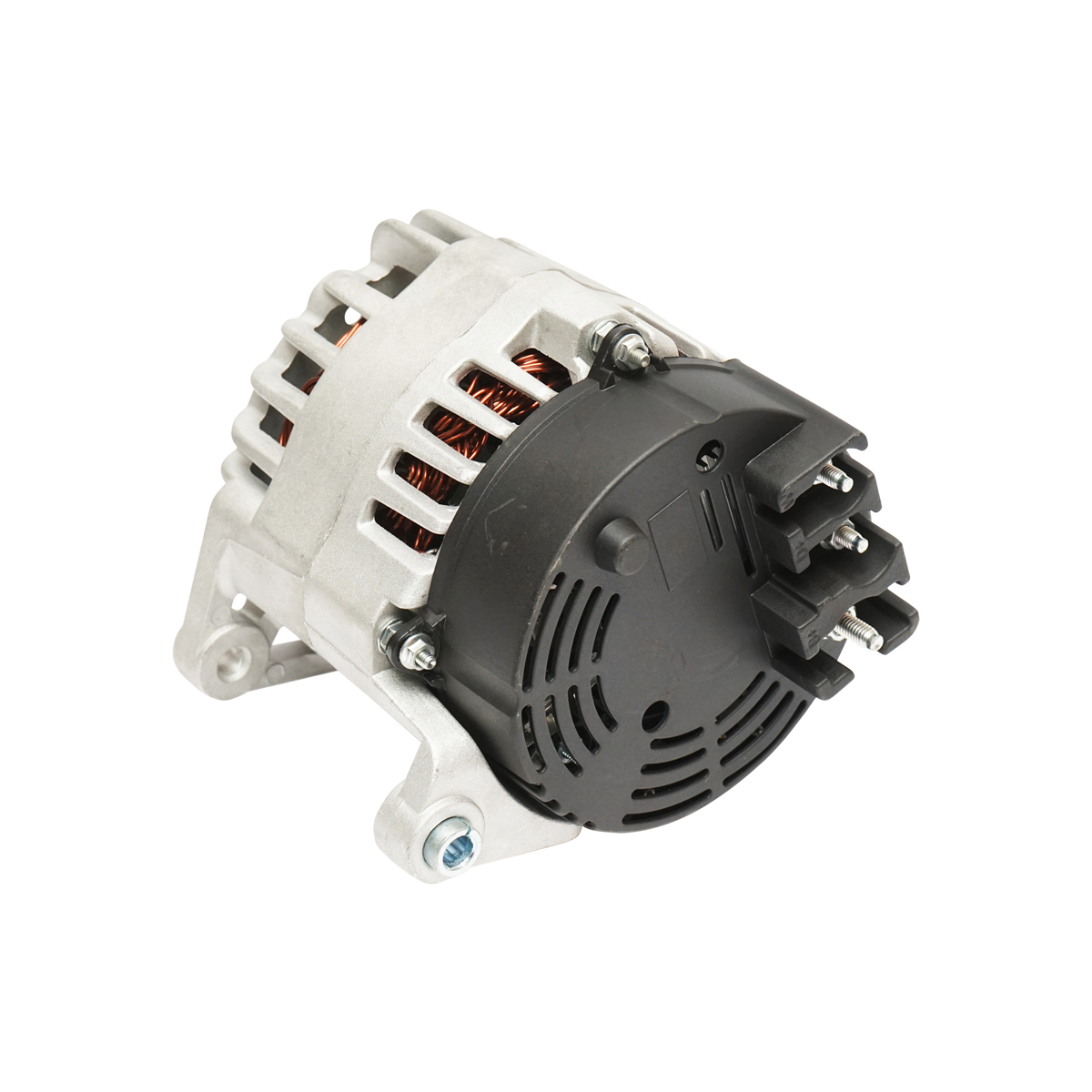 Alternator 12V, 65A pentru Fiat, JCB, Caterpillar, motor Perkins cod OEM  101210-1010, 101210-1011, DAN1072, 185046500, 185046501, U85046501, U85046501R, 11662789, 332F7240, 71440394, 71440478, 745120, 787385, 947305 - imagine 3