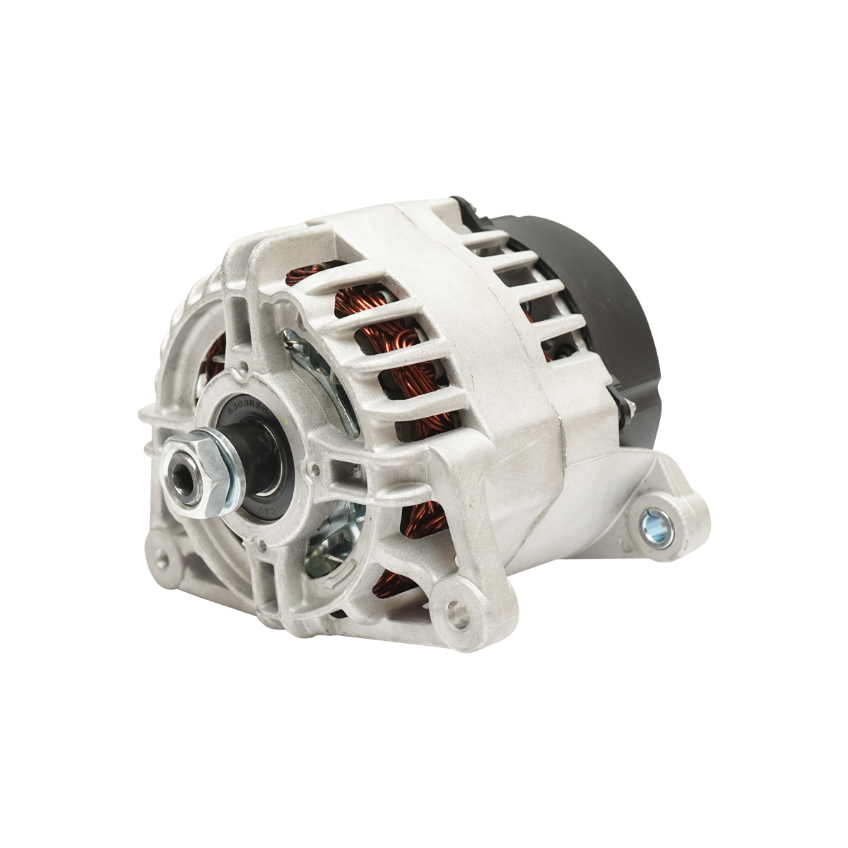 Alternator 12V, 65A pentru Fiat, JCB, Caterpillar, motor Perkins cod OEM  101210-1010, 101210-1011, DAN1072, 185046500, 185046501, U85046501, U85046501R, 11662789, 332F7240, 71440394, 71440478, 745120, 787385, 947305