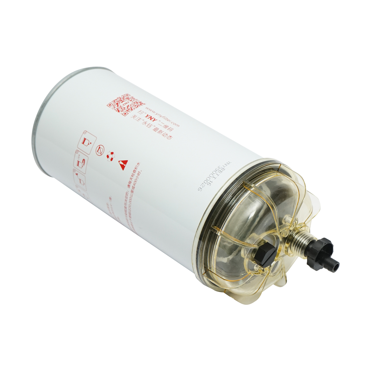 Baterie filtru motorina cu separator apa pentru John Deere , Caterpilar, Volvo cod OEM 129-0372, BF1218 - imagine 4