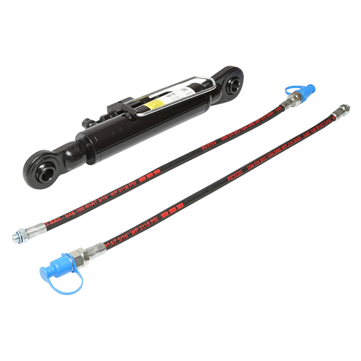 Tirant central reglabil hidraulic, categoria 2-2, 500mm inchis, cursa 180mm - imagine 2