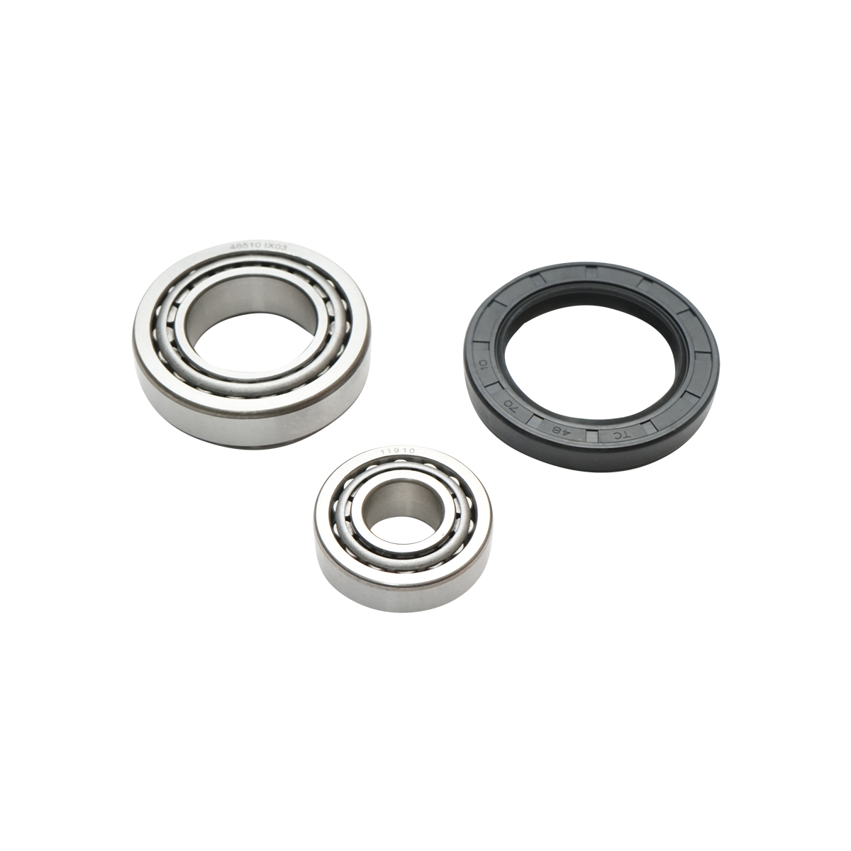 Set rulmenti roata fata pentru Massey Ferguson cod OEM 1639082M91, 1810416M91