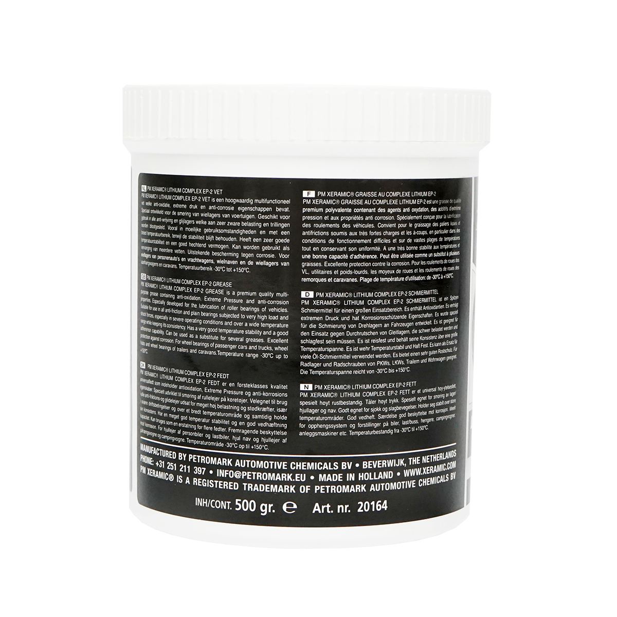 Vaselina complex litiu EP-2 500g Xeramic - imagine 4