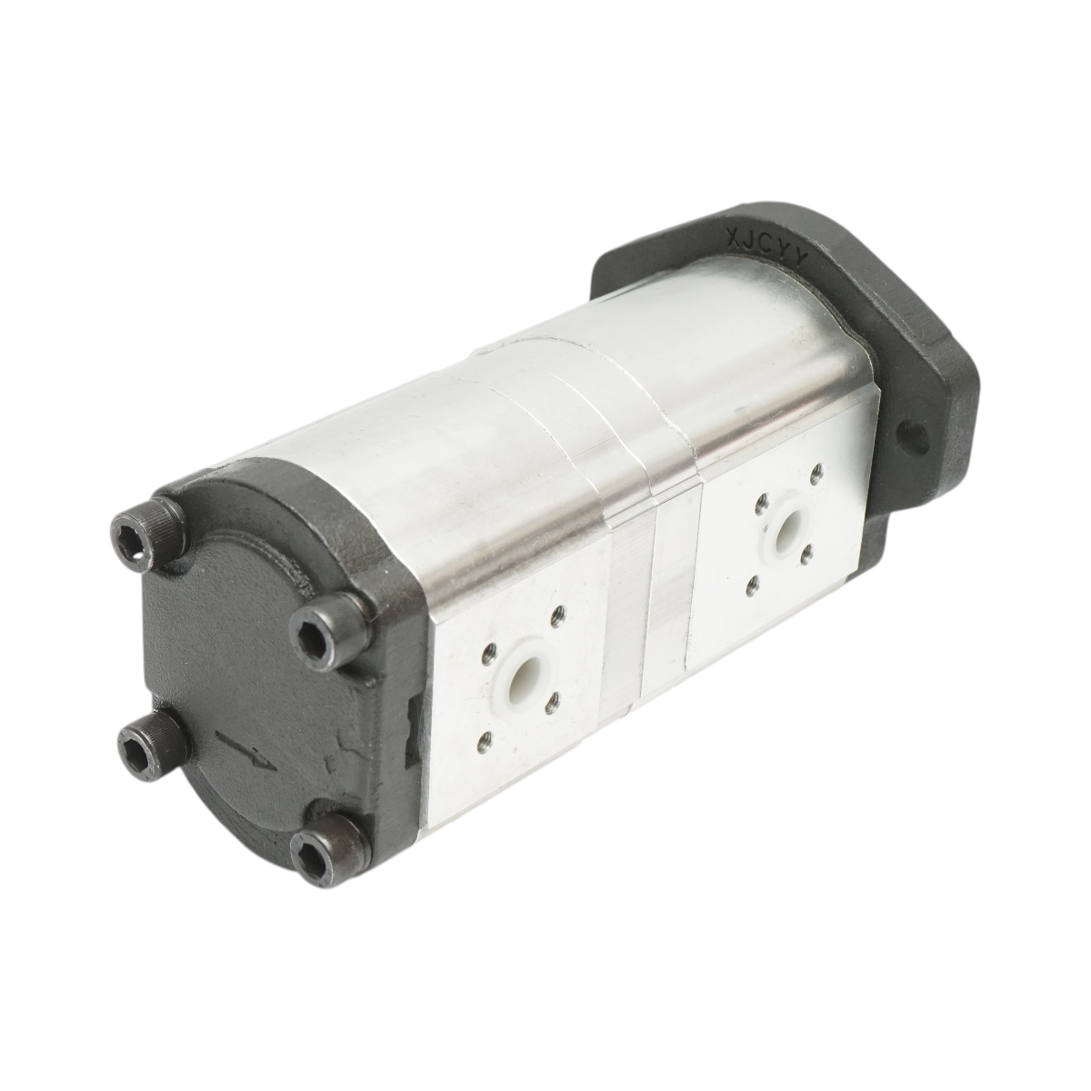 Pompa hidraulica dubla John Deere, Renault, debit 22.5+11cm3 sens stanga cod OEM RT7700036171 - imagine 3
