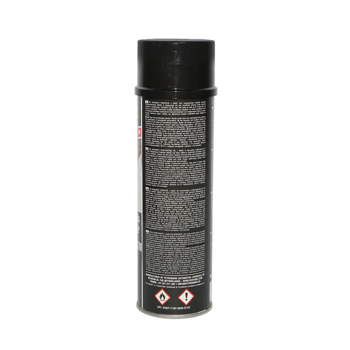 Spray ulei cu MoS2 pentru curatare si lubrifiere 500ml Xeramic - imagine 2