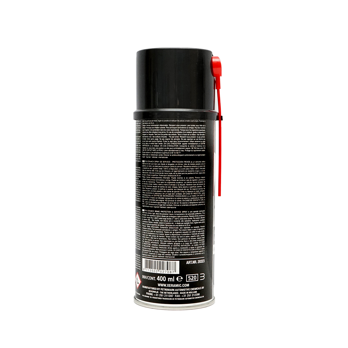 Spray protectie sistem franare 400ml Xeramic - imagine 4