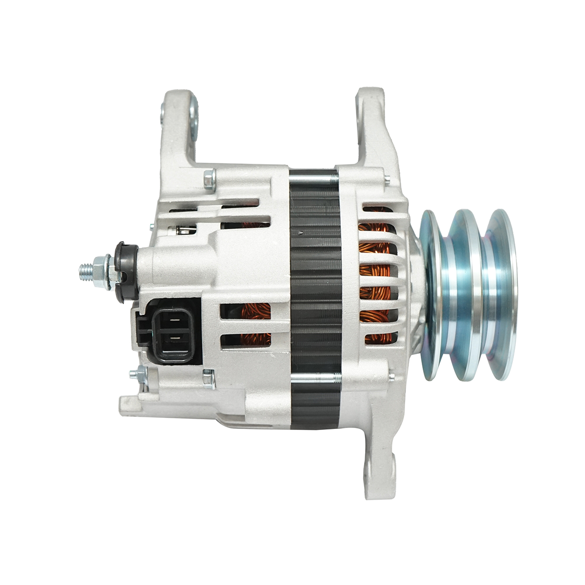 Alternator 14V, 60A Nissan Navara, Hitachi cod OEM 0986045681, LRA01662, 8EL737752001, 23100-7T40A, LR160728F, 23100-7T403, 23100-7T400 - imagine 4