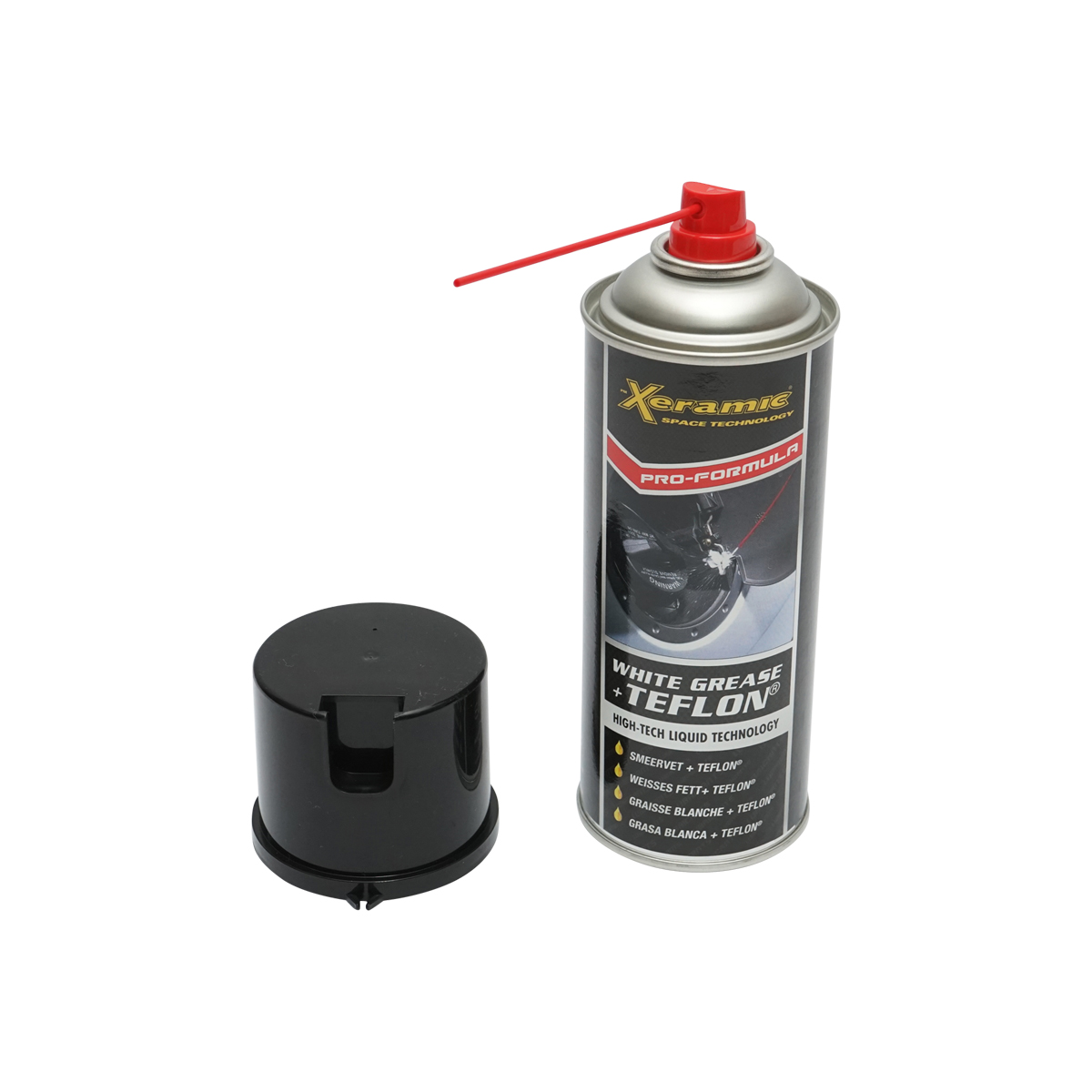 Spray vaselina alba cu teflon 400ml Xeramic - imagine 3
