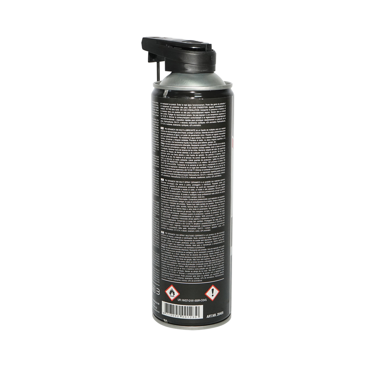Spray multifunctional X-40 ceramic pentru curatare, protectie si lubrifiere 500ml Xeramic - imagine 2
