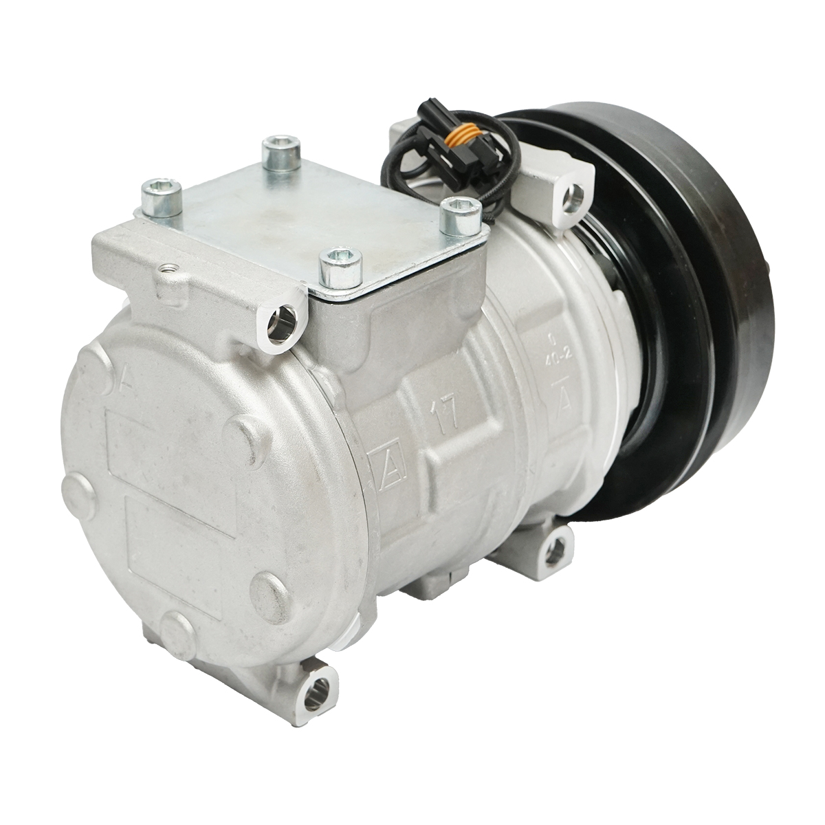 Compresor clima A/C 12V pentru John Deere cod OEM RE55422, SE501468, DCP99521 - imagine 3