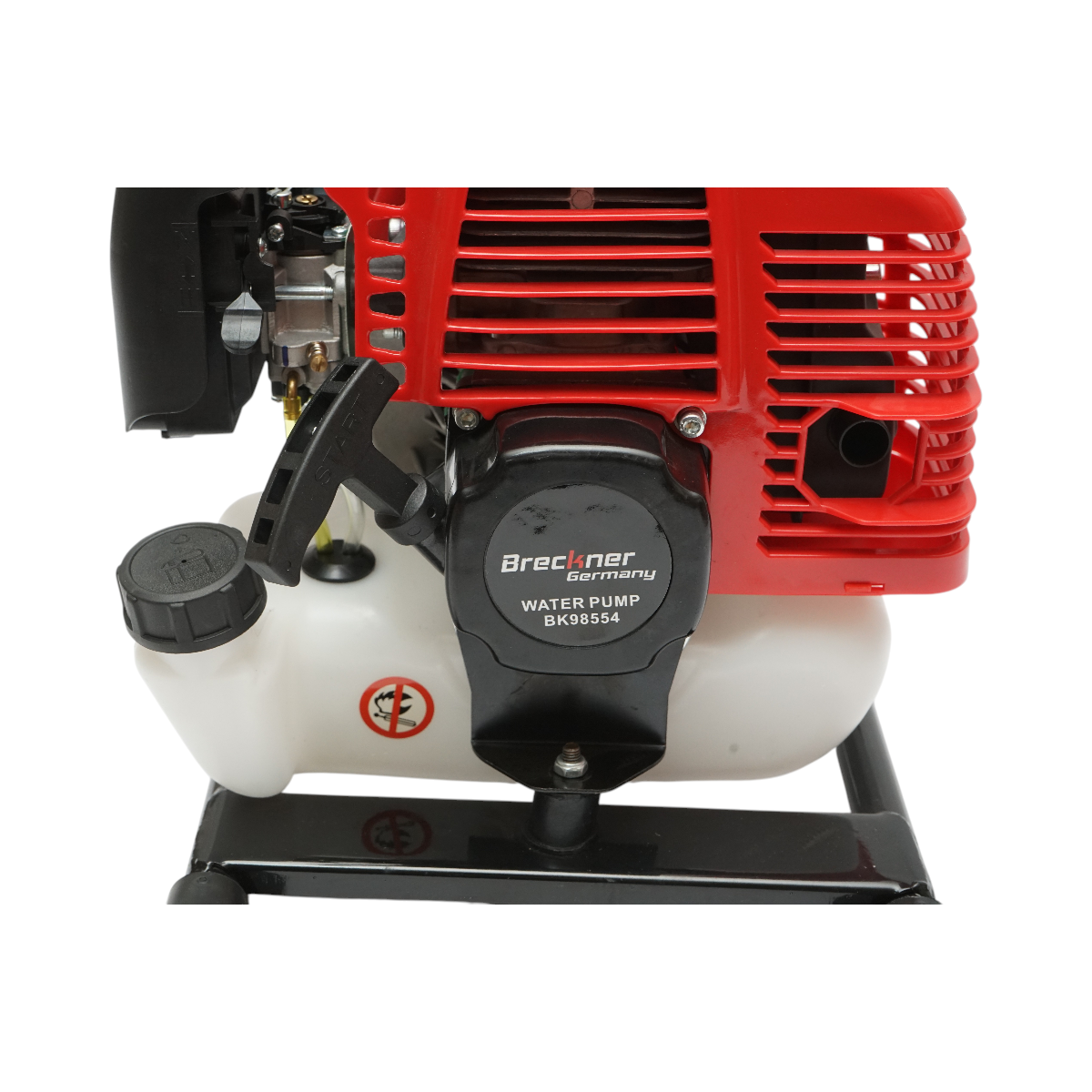 Motopompa pe benzina 2.2CP, 2T 52cc, 1.5 toli, debit 15m3/h, autoamorsare, adancime absorbtie 15m, inaltime refulare 22m Breckner Germany - imagine 8