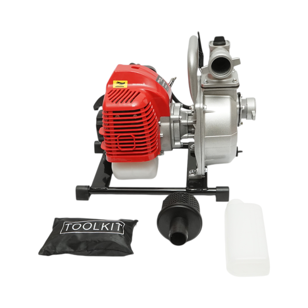 Motopompa pe benzina 2.2CP, 2T 52cc, 1.5 toli, debit 15m3/h, autoamorsare, adancime absorbtie 15m, inaltime refulare 22m Breckner Germany - imagine 2