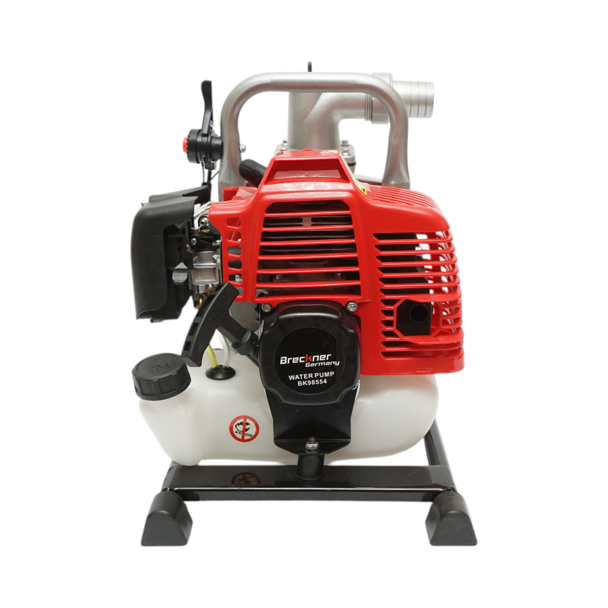 Motopompa pe benzina 2.2CP, 2T 52cc, 1.5 toli, debit 15m3/h, autoamorsare, adancime absorbtie 15m, inaltime refulare 22m Breckner Germany - imagine 5