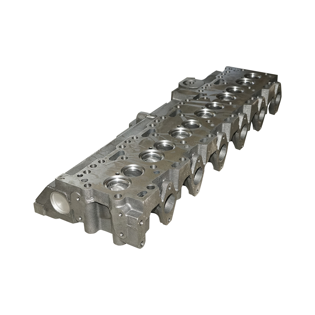Chiulasa motor Case IH, New Holland, Cummins 6 cilindri cod OEM J936180, 86990827, 3802466 - imagine 6