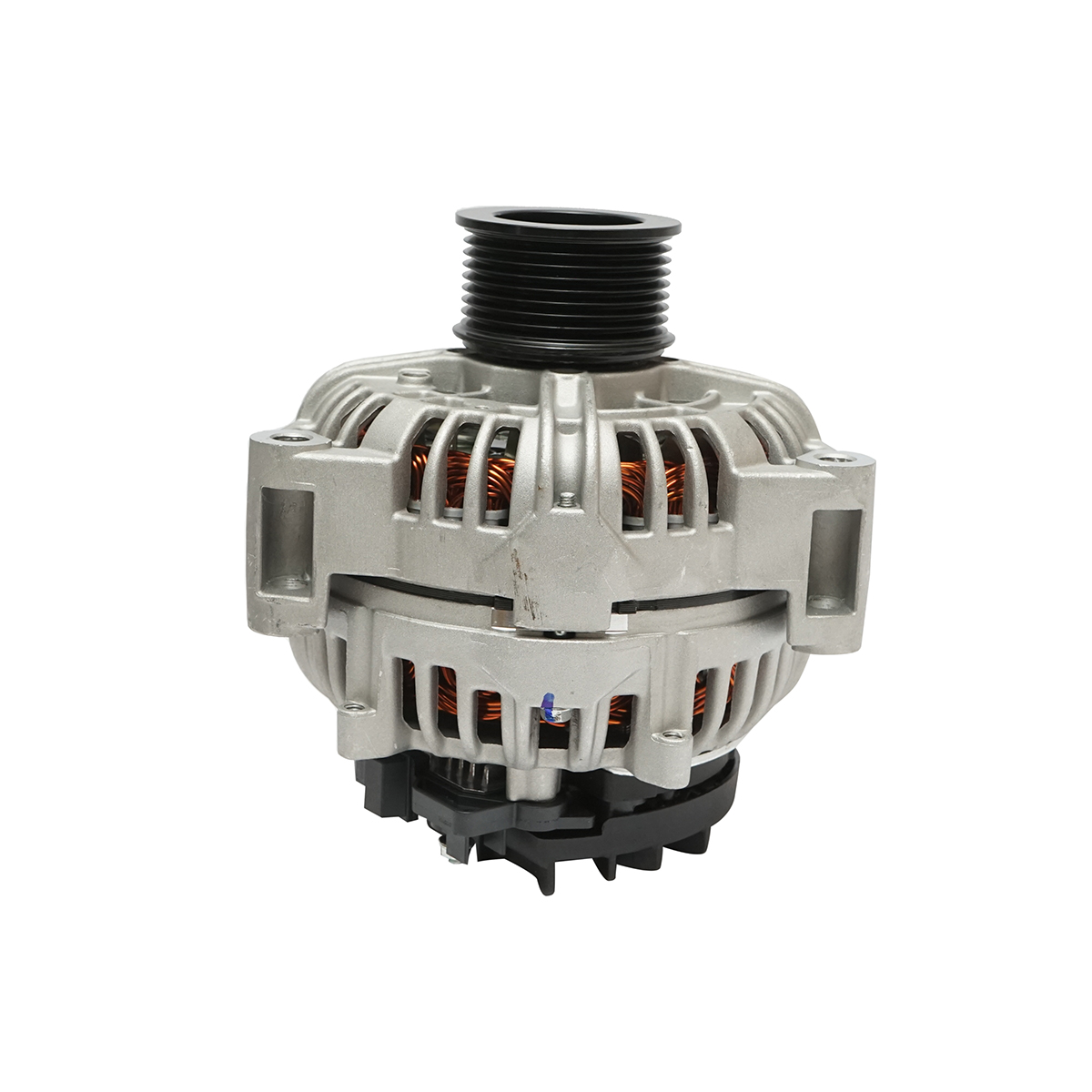 Alternator 14V, 200A John Deere cod OEM 143737321, RE555751, RE210793 - imagine 5