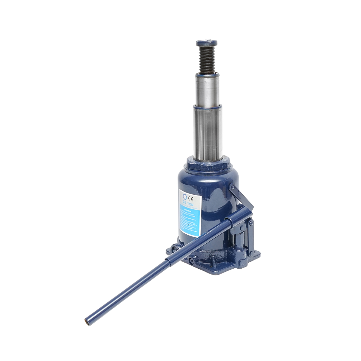 Cric hidraulic cu piston dublu 20 tone 235mm - imagine 7