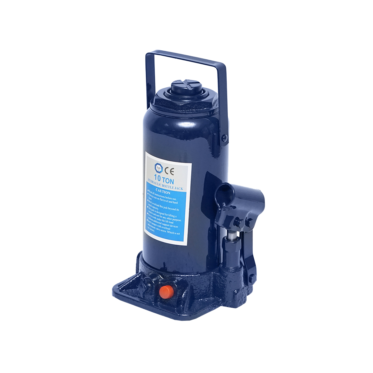 Cric hidraulic cu piston dublu 10 tone 245mm - imagine 3