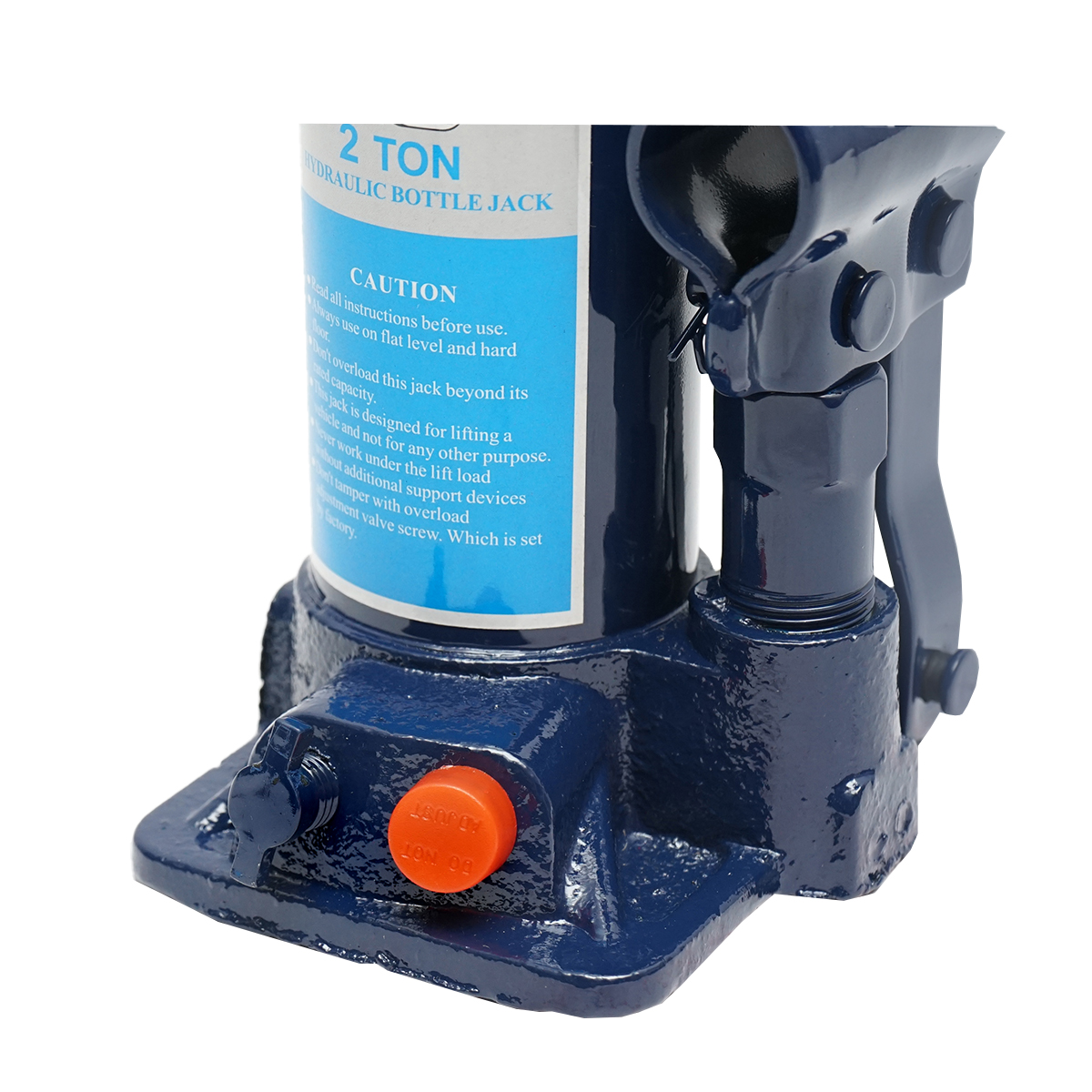 Cric hidraulic cu piston 2 tone cu supapa 148mm - imagine 7