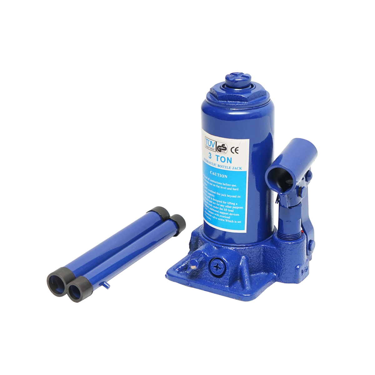 Cric hidraulic cu piston dublu 3 tone 153mm - imagine 2