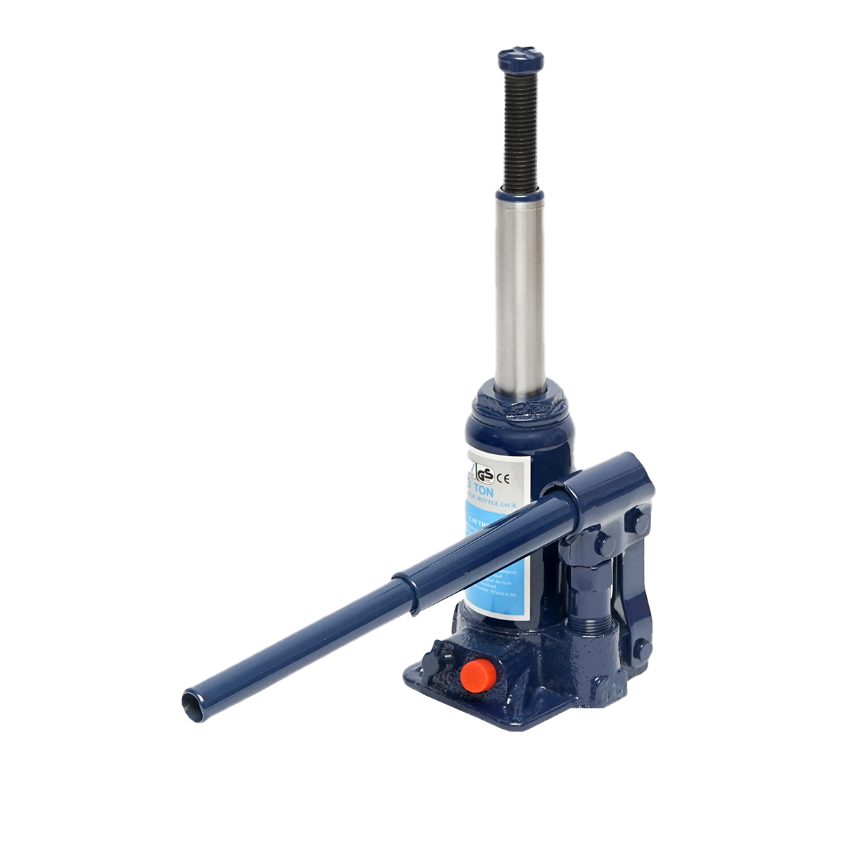 Cric hidraulic tip piston 3 tone cu supapa 148mm - imagine 5