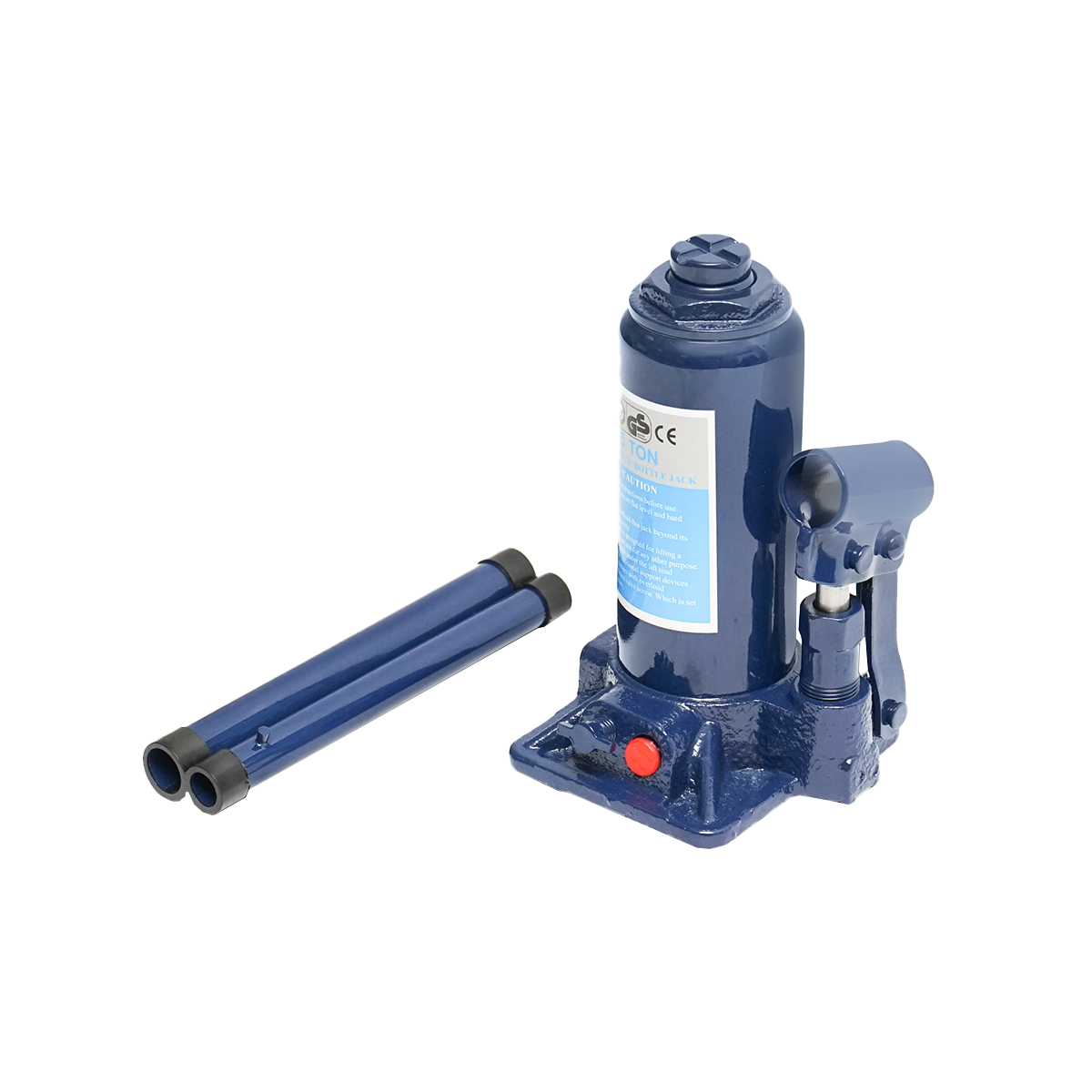 Cric hidraulic tip piston 5 tone cu supapa 180mm - imagine 2