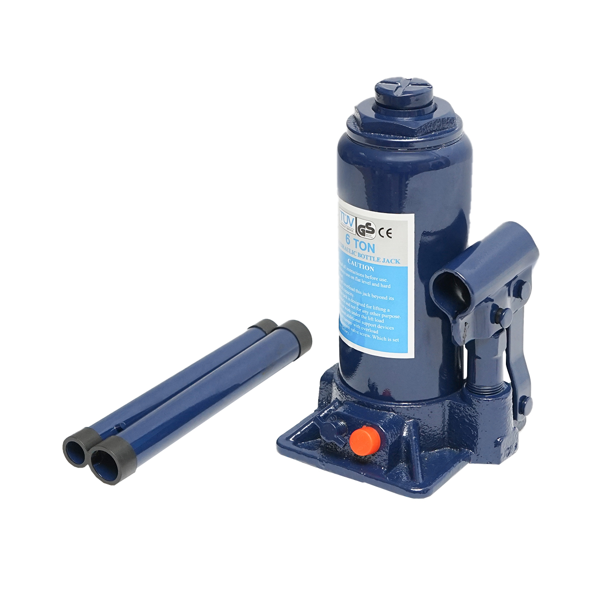 Cric hidraulic tip piston 6 tone cu supapa 195mm - imagine 2