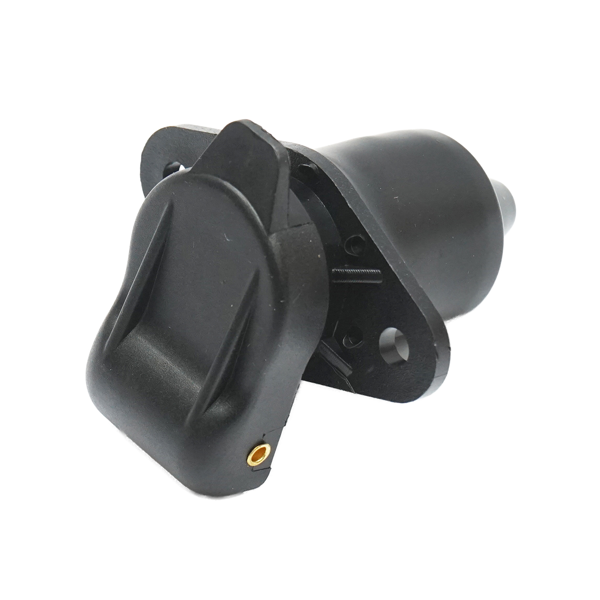 Priza electrica 3 pini pentru Case IH, New Holland, Fiat cod OEM 82005494 - imagine 2