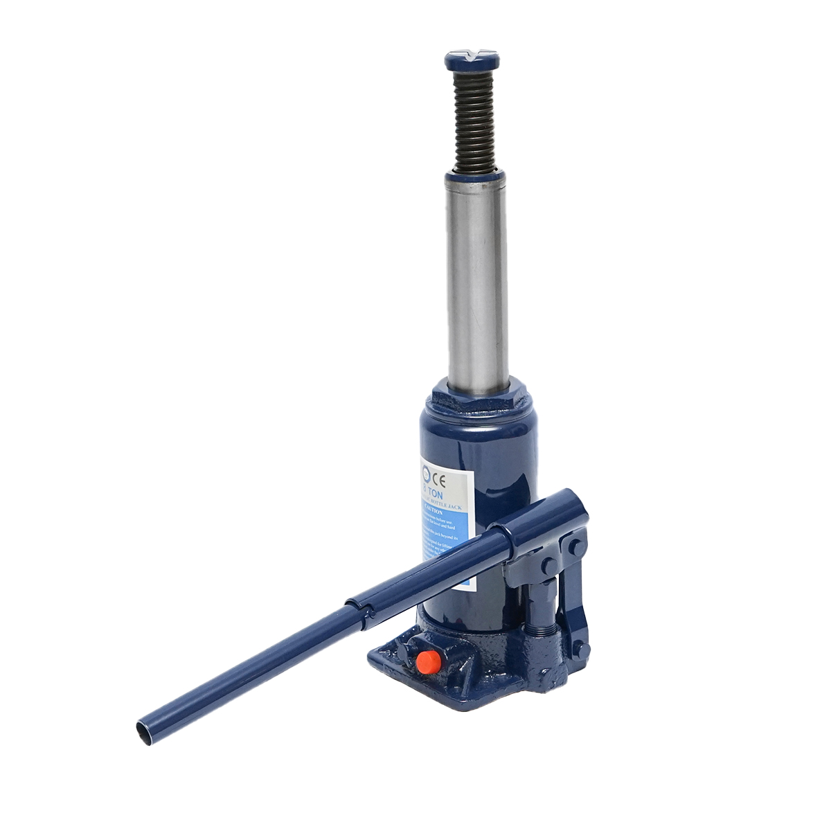 Cric hidraulic tip piston 8 tone cu supapa 200mm - imagine 5