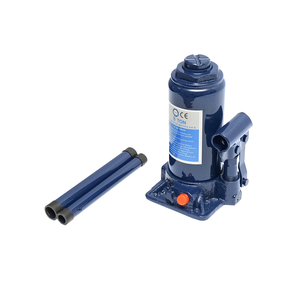 Cric hidraulic tip piston 8 tone cu supapa 200mm - imagine 2