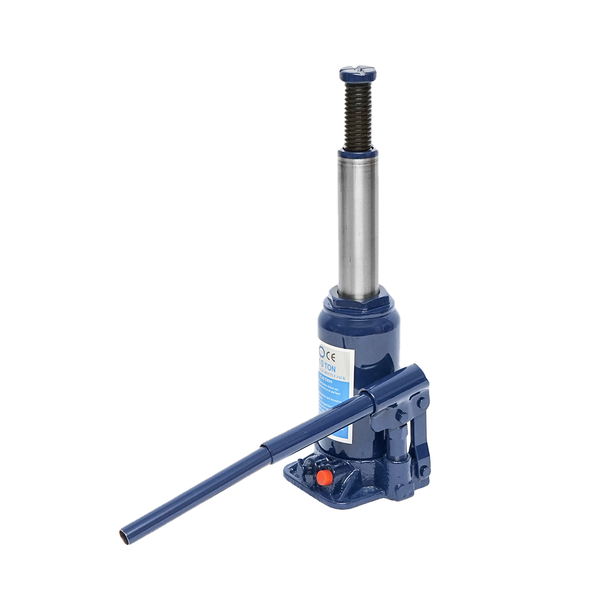 Cric hidraulic tip piston 10 tone cu supapa 200mm - imagine 4