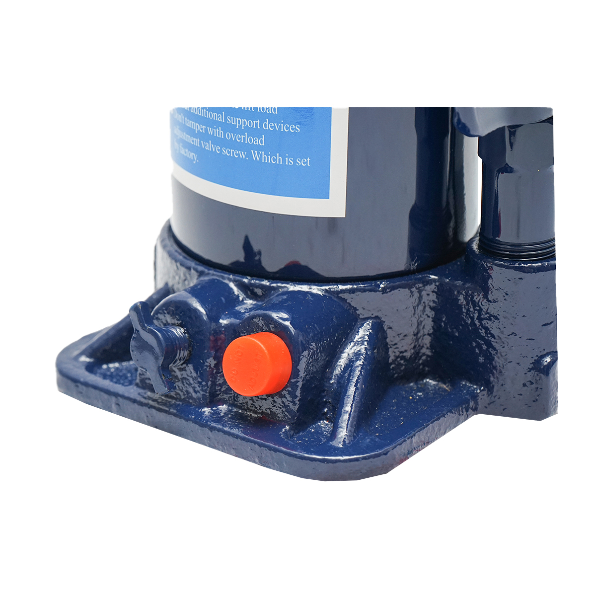 Cric hidraulic tip piston 10 tone cu supapa 200mm - imagine 6