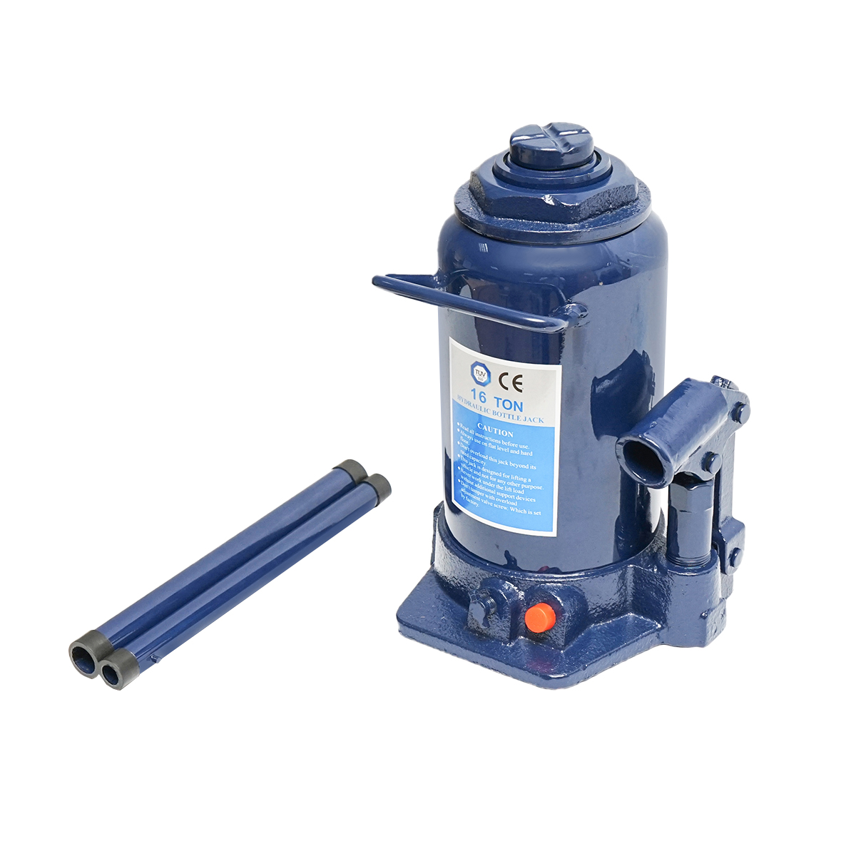 Cric hidraulic cu piston dublu 16 tone 264mm - imagine 2