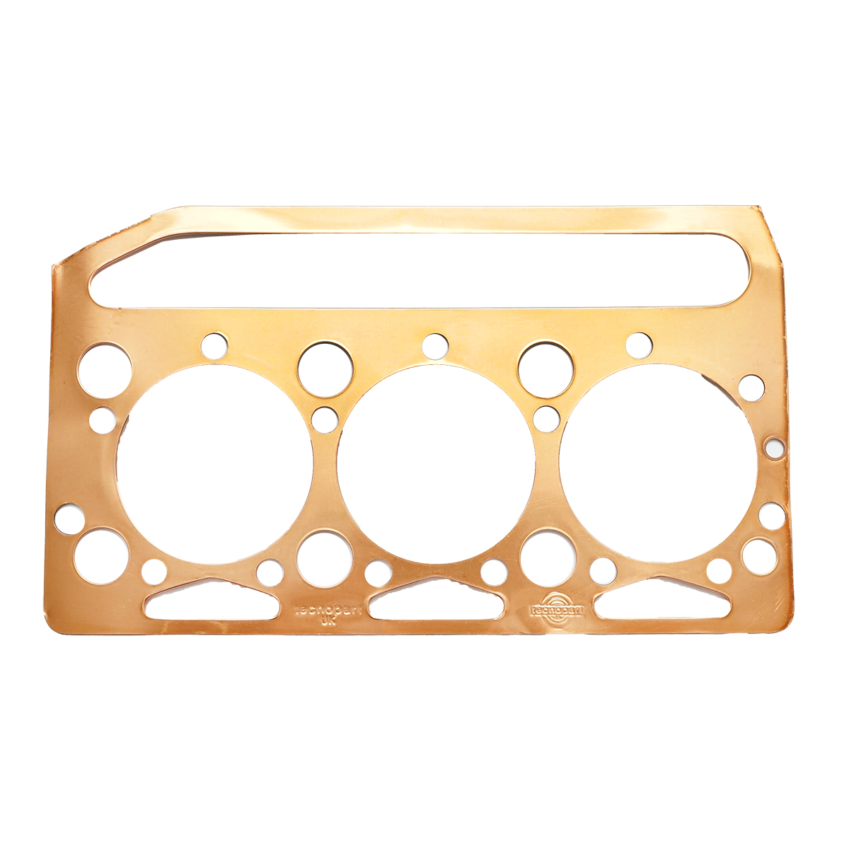 Garnitura chiulasa cupru 3 cilindrii Massey Ferguson, Perkins, Ford cod OEM 4223582M1, 490580, 742993M1, 4223567M1, 81803798, 87554489, 960E6051, 36812122, 36812136, 36812142, 73-21, 61-41685-00 - imagine 2