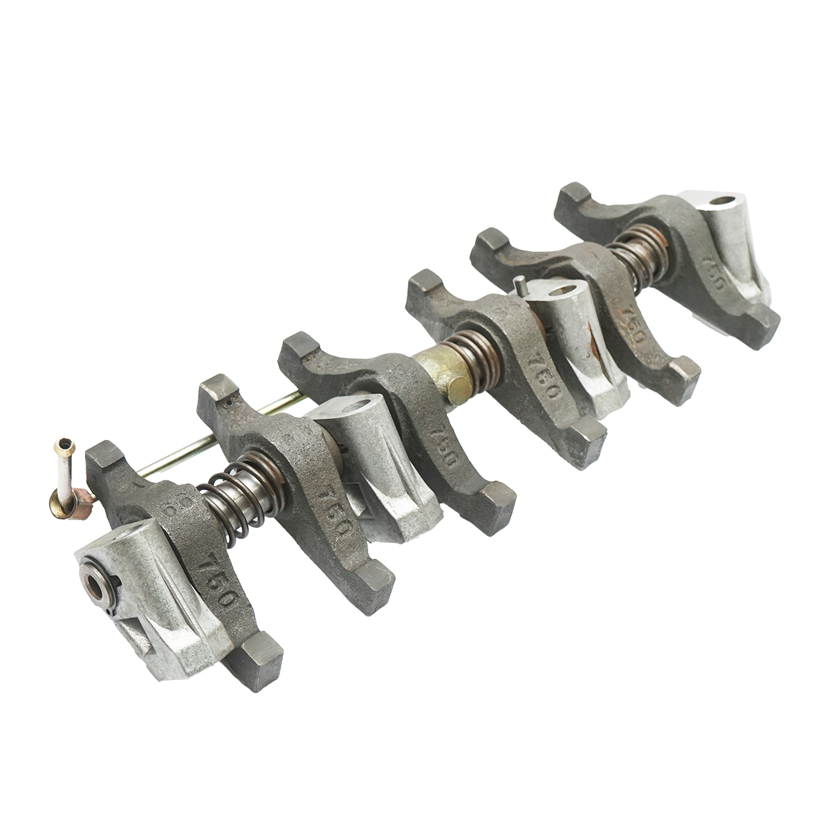 Rampa culbutori asamblata 3 cilindri Massey Ferguson motor Perkins cod OEM 41151307, 83135 - imagine 4