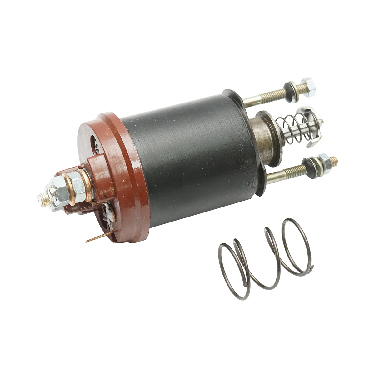 Solenoid electromotor Massey Ferguson, Landini, Case IH, Ford cod OEM 1897313M91, 3474587M1, 77121, 77131, 77132, 77133, 77139, 77141, 77143, 83949363, E4NN11390AA, K262026, TPB104, TPB111, TPB116, TPB118, TPB119, 133531, CQ2030713, 00007712101