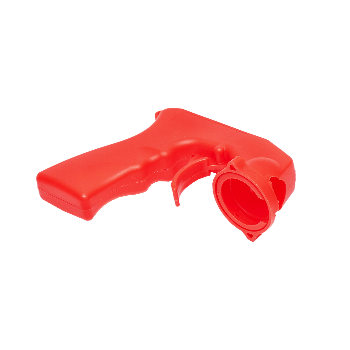 Maner rosu pistol pulverizare pentru tub spray vopsea - imagine 3