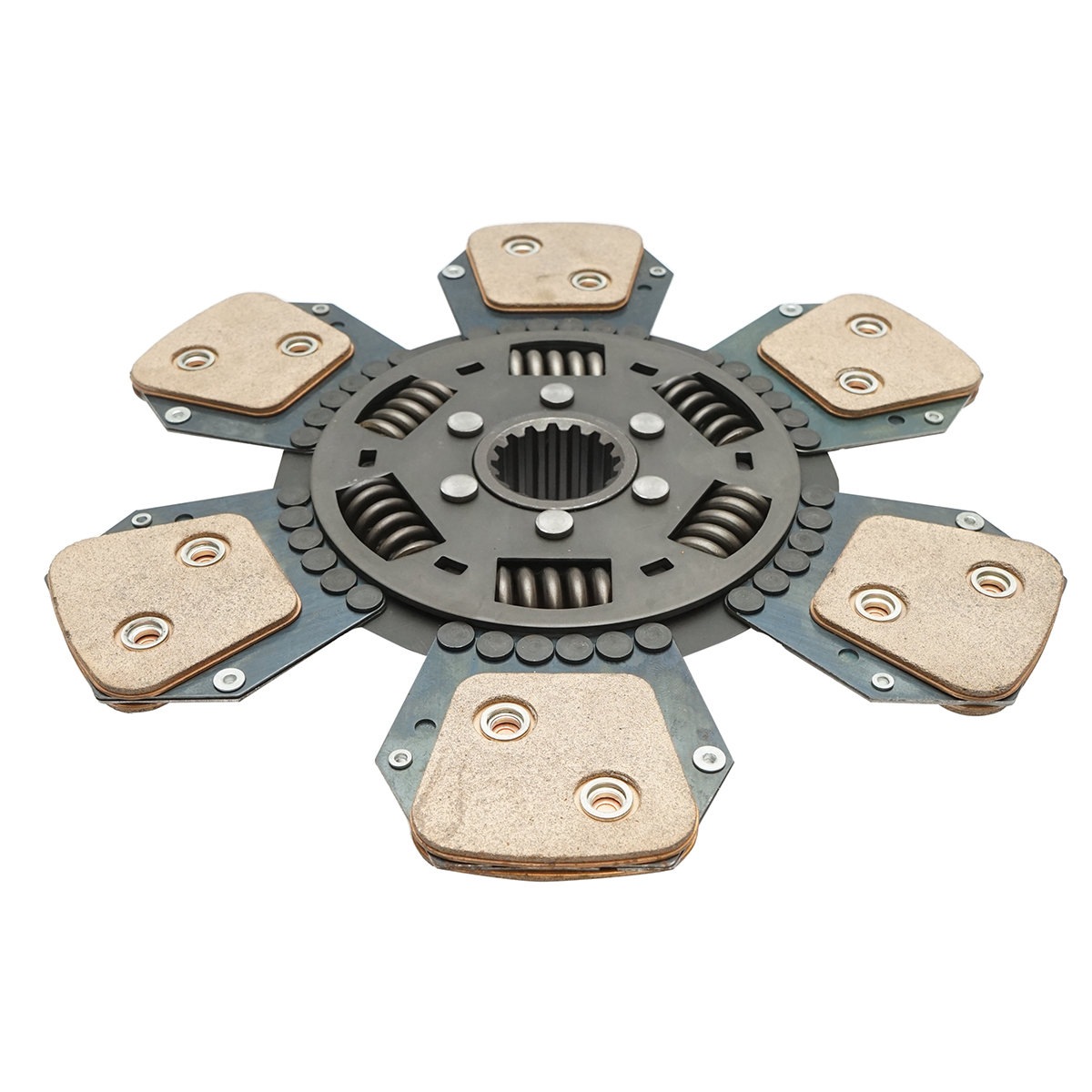 Disc ambreiaj John Deere cod Ex: 300mm, In: 26mm, Z=15 OEM AL120016, AL23094, AL30451 - imagine 3