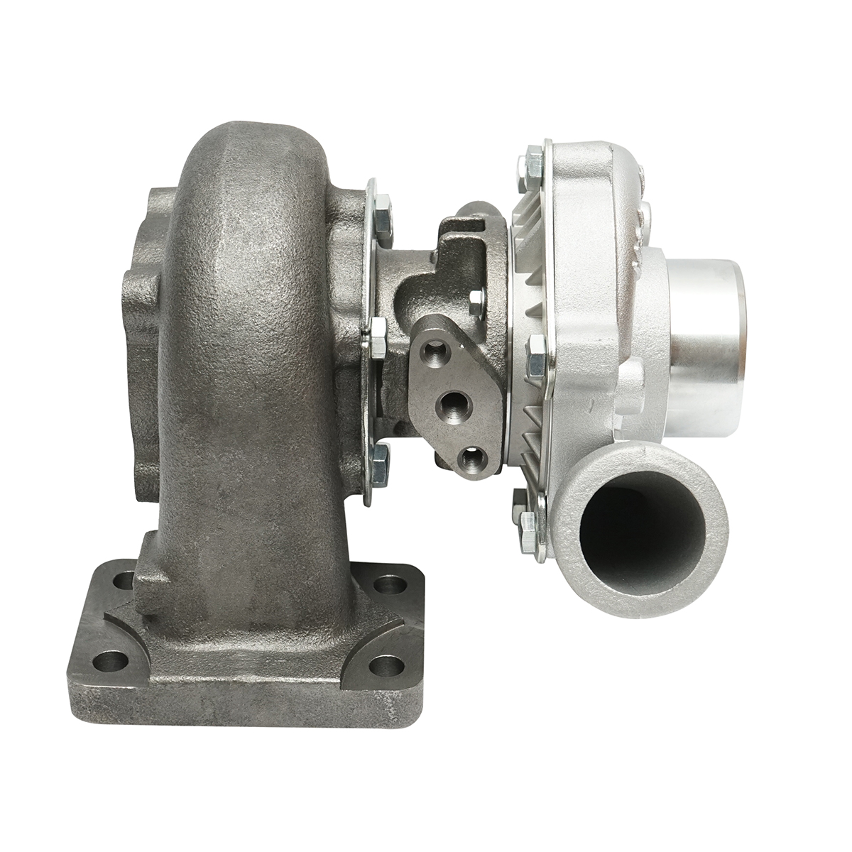 Turbocompresor JCB motor Perkins 1004-4T cod OEM 466854-0001S, 311063, 311063R, 312157, 312172, 312725 - imagine 2