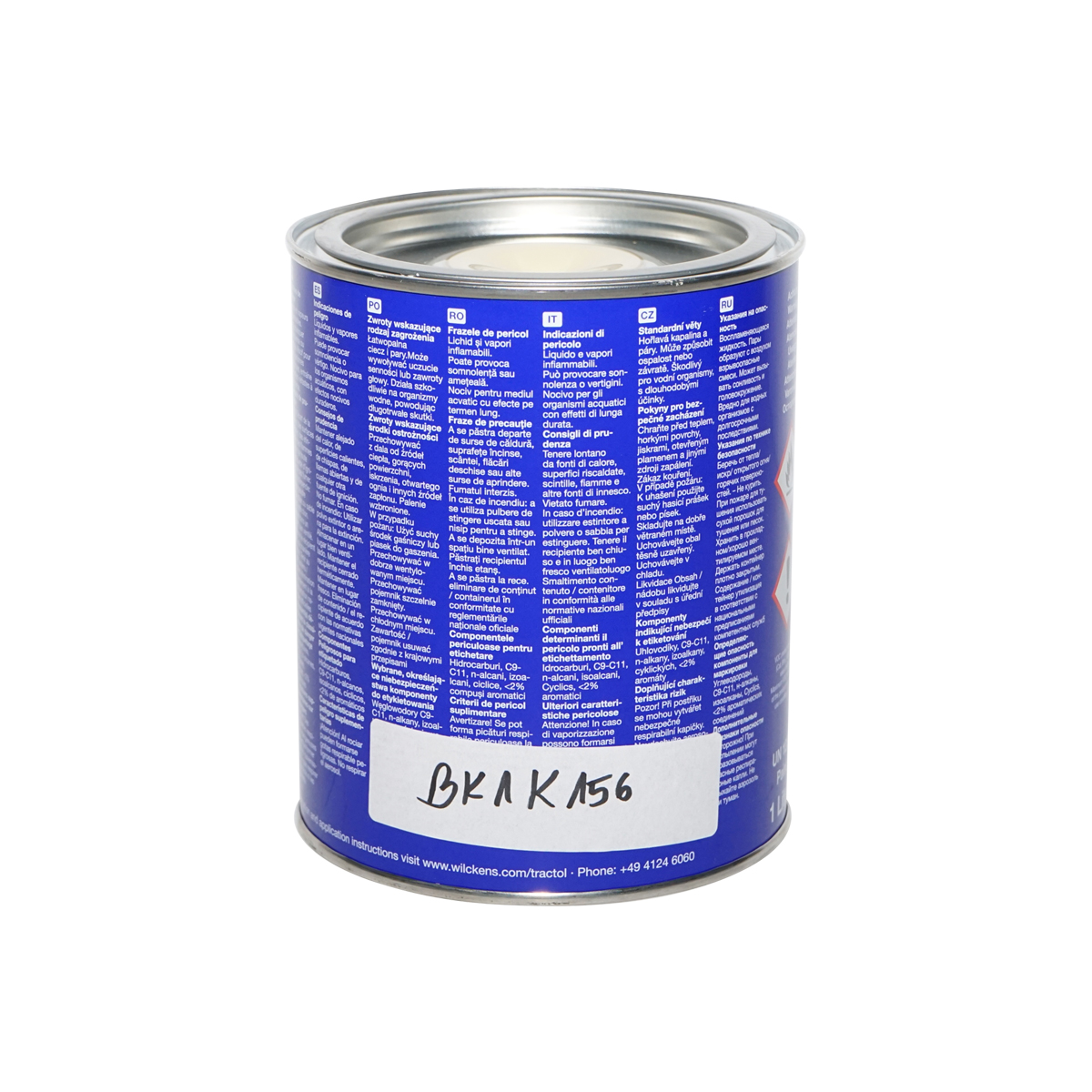 Vopsea auto crem tip Fiat 1L Tractol - imagine 2