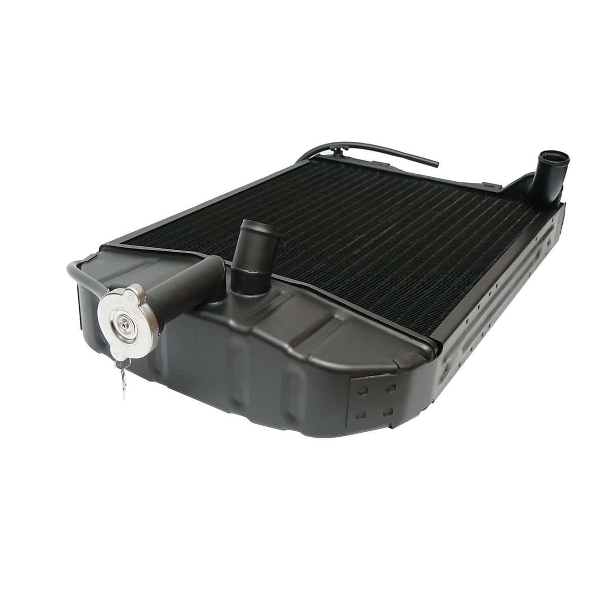 Radiator racire apa Massey Ferguson seria 200 motor Perkins cod OEM 1672862M91, 1680547M92, 150-15, 1672861M93 - imagine 4