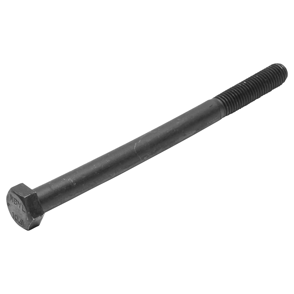 Set 10 buc surub negru cu cap hexagonal DIN 931 M18x240mm G10.9 - imagine 3
