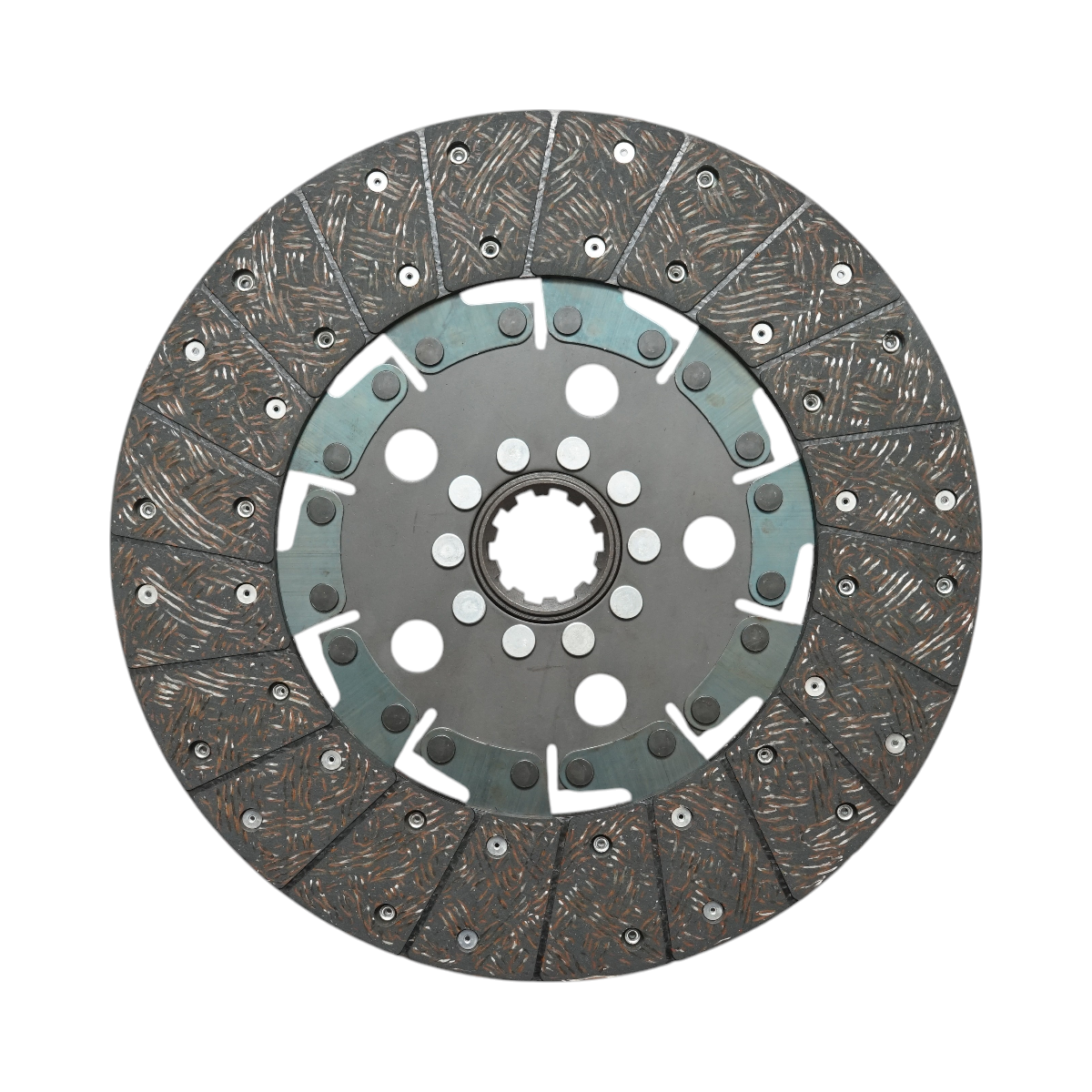 Disc ambreiaj New Holland, Ford D=330mm, Z=10 cod OEM E3NN7550DA, 333008710, 1864600304, 333003210, 82011594, 83937184, 87554548, FNN7550A, 81826679, 81864816, 82004599, 82011593, 83919100, 83983642